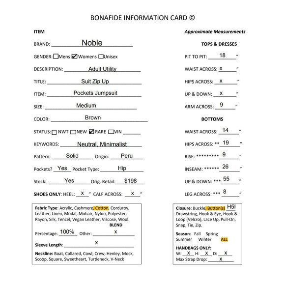 Noble Womens Adult Utility Suit Zip Up Pockets Jumpsuit Size Medium Brown RARE - Picture 11 of 11